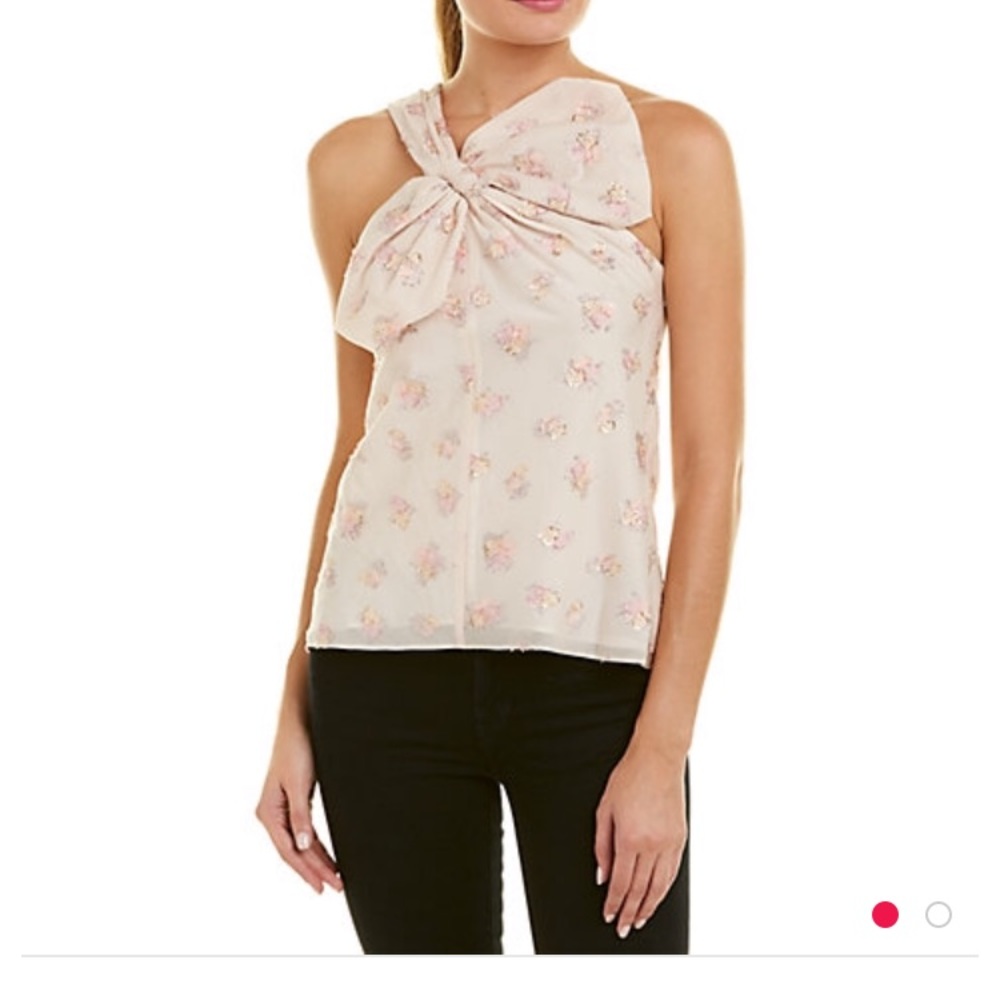 Rebecca Taylor One Shoulder Top